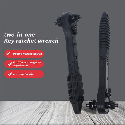 Drill Smart: 3-in-1 Chuck Ratchet Spanner