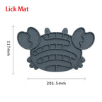 Fish Shape Silicone Lick Mat - Slow Feeding Food Bowl for Pets CDDMPET Official Store