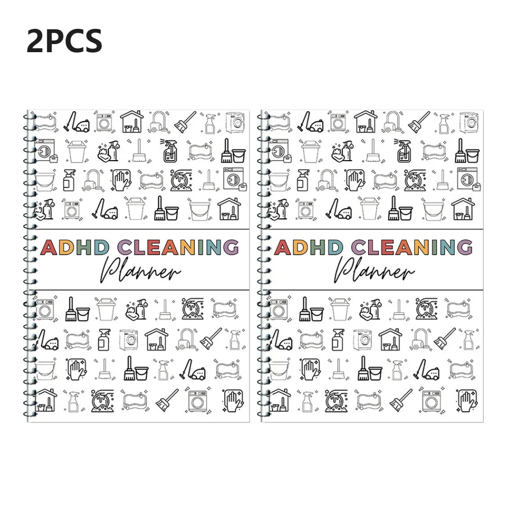 Tidy Mind: ADHD Cleaning Planner Notebook