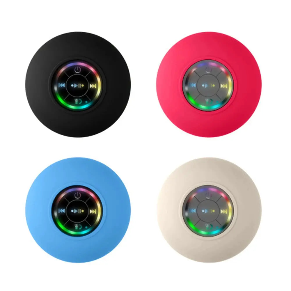 Portable Waterproof Shower Bluetooth Speaker 3D Surround Sound With
