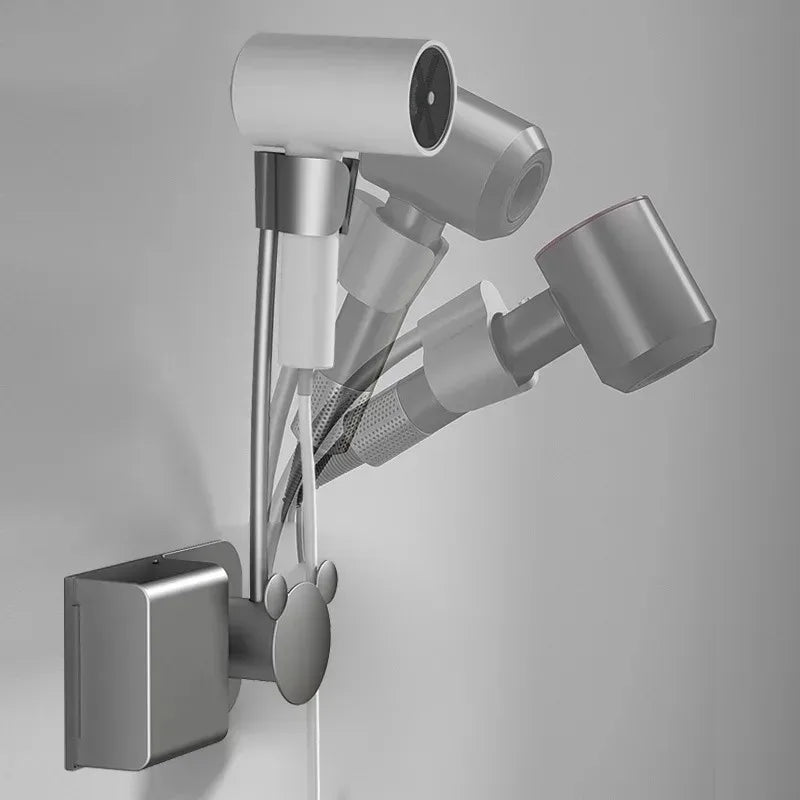 StyleSpin™ Hair Dryer Holder 💨 — 360° Hands-Free Styling