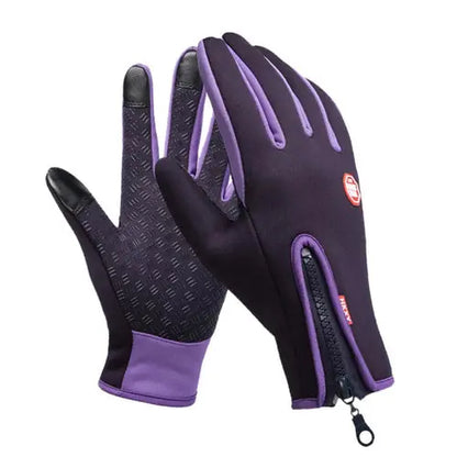 Winter Thermal Warm Full Finger Gloves Touchscreen Unisex for Outdoor AliExpress