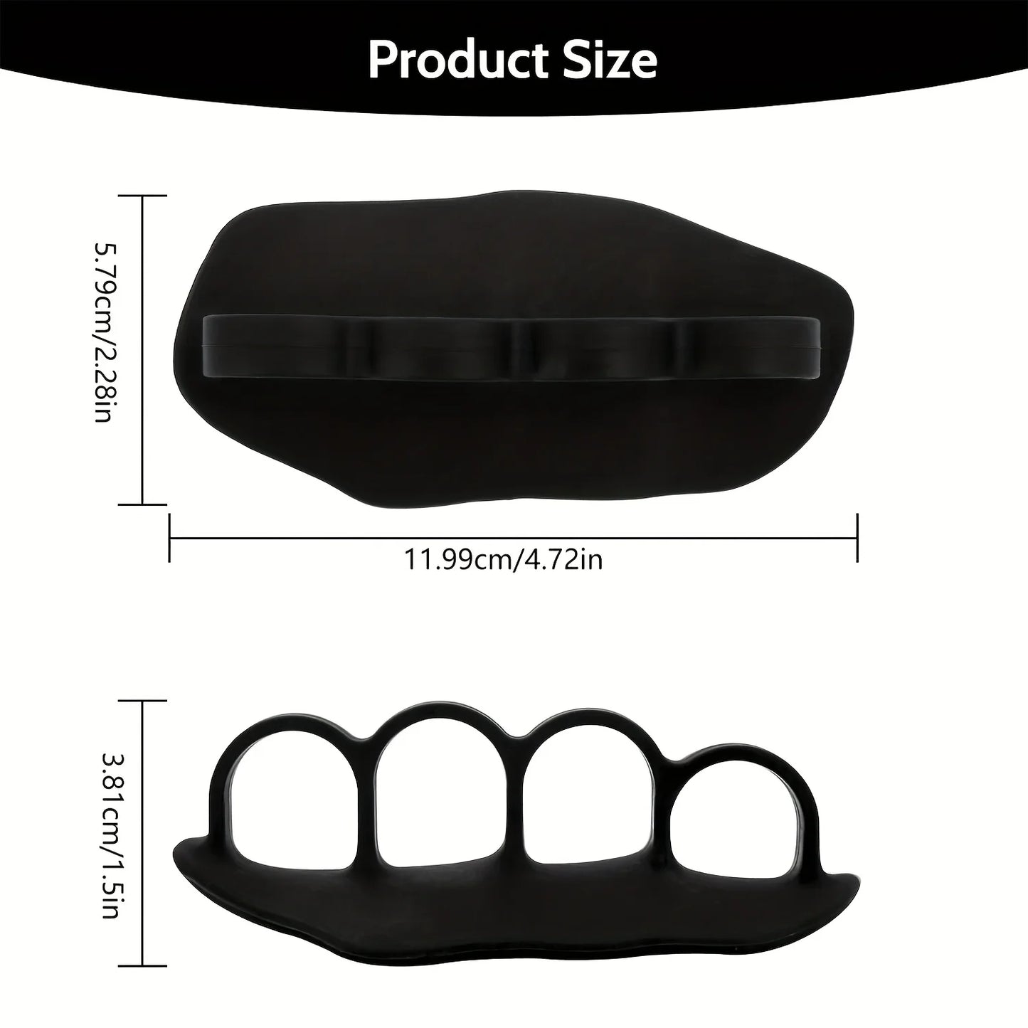 1 pair Anti slip rubber training grip conforms to ergonomics or Weight Lifting Pull-Ups Gym Training - Unisex Fitness Gloves