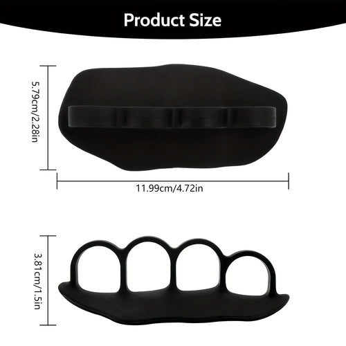1 pair Anti slip rubber training grip conforms to ergonomics or Weight Lifting Pull-Ups Gym Training - Unisex Fitness Gloves