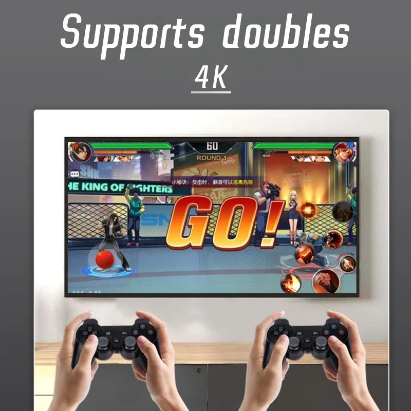 Game Stick Lite 4K Retro Console with Wireless Controllers GamerShop Store