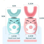 Electric U-shaped Toothbrush Children Sonic Toothbrush 360 Degrees Smart Dental Tooth Brush Teeth Whitening for Waterproof Kids BALASHOV Exquisite Life Store