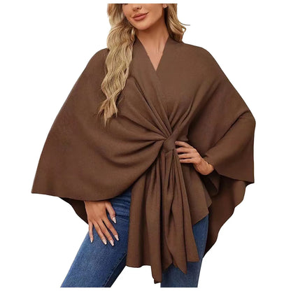 LuxeCloud Wrap – Cozy Elegance for Any Occasion!