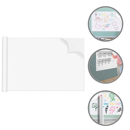 Whiteboard Sticker Self Adhesive Wall Erasable Boards Dry Erase AliExpress