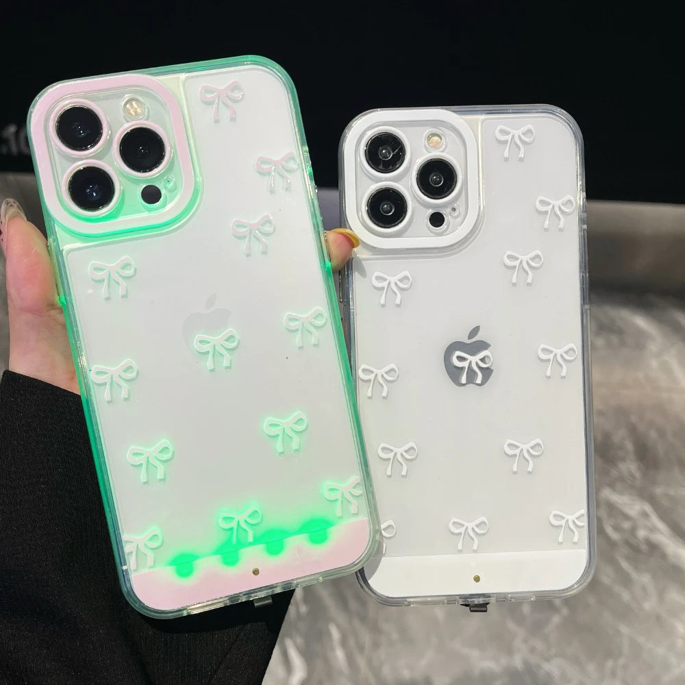 GlowBow™ LED Phone Case 🎀✨
