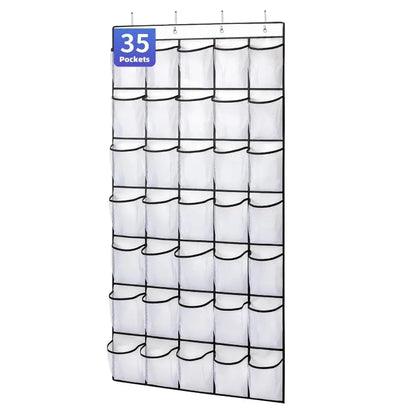 35 Pocket Wall-mounted Sundries Shoe Organiser Closet Storage Shoe