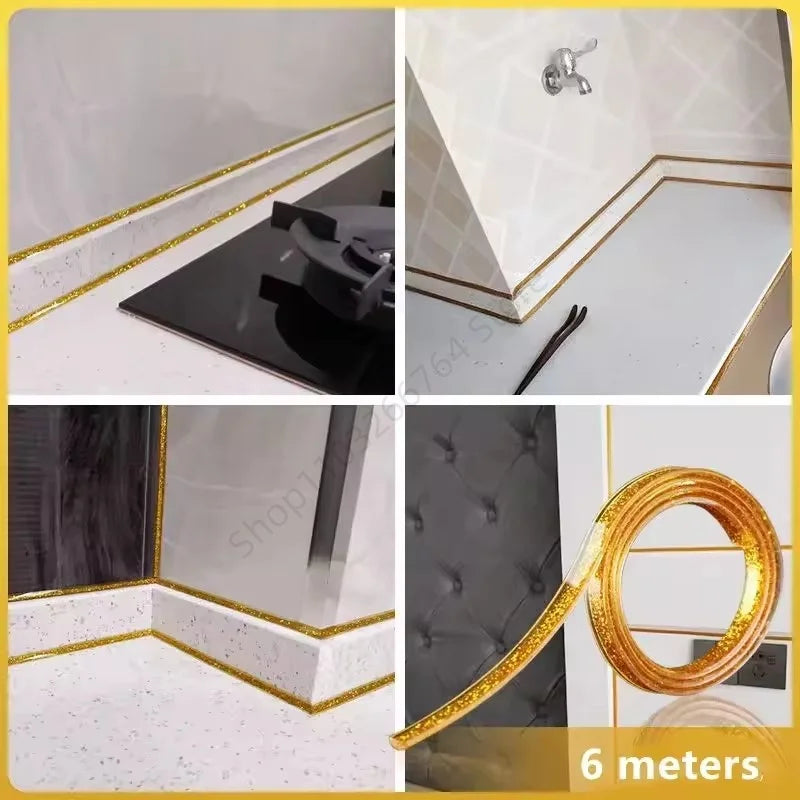 CleanSeal™ Gap Tape ✨ — Anti-Mold, Instant Neat Finish