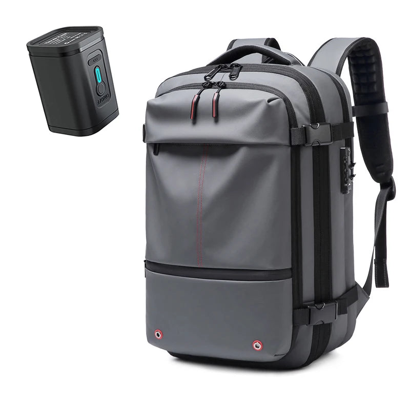 Travel Men 17 inch Laptop Backpack vacuum compression Backpack Business Large Capacity school Backpack expand outdoor backpack Stone's Store