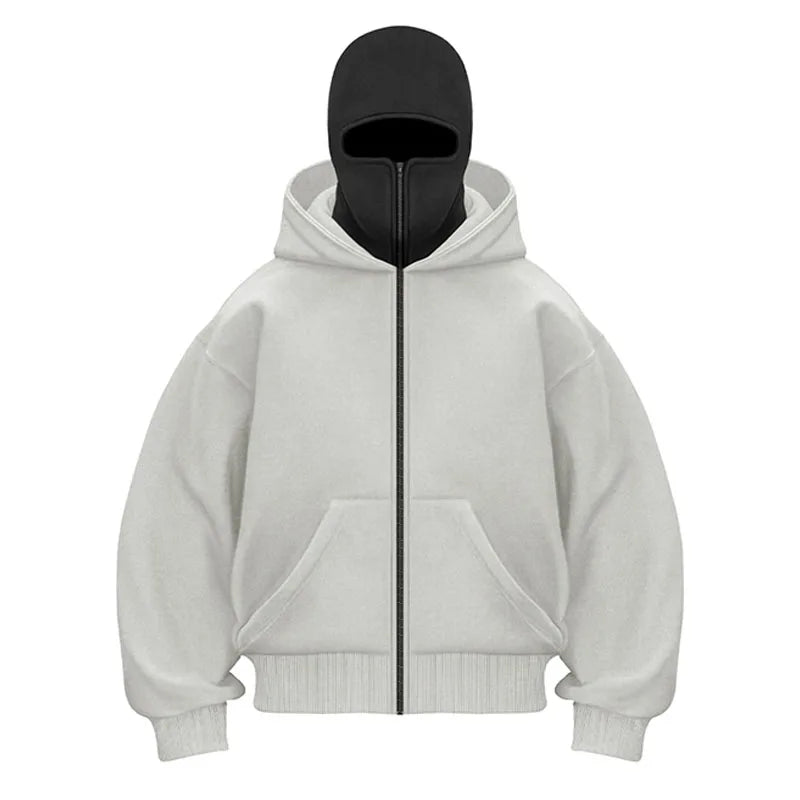 Y2K Gothic Harajuku Double Hat Design Sportswear Winter New Hoodie AliExpress
