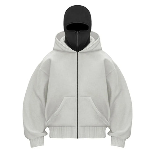 Y2K Gothic Harajuku Double Hat Design Sportswear Winter New Hoodie AliExpress
