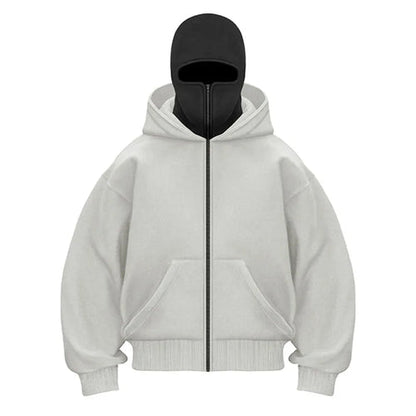 Y2K Gothic Harajuku Double Hat Design Sportswear Winter New Hoodie AliExpress