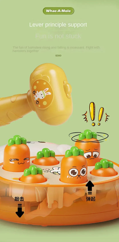 ELMAS Animal Theme Montessori Toddler Hammering Game Merrily Beginnings Baby Store