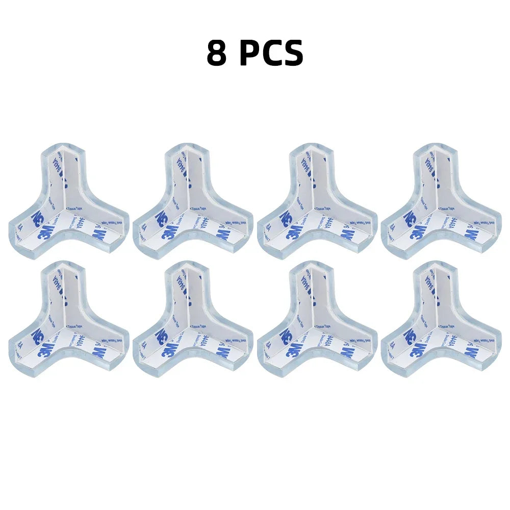 Baby Safety Silicone Table Corner Protector Transparent Edge Guards Stone's Store