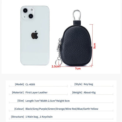 Xajzpa  New Leather Coin Purse Small Women Change Wallet Personalize Mini Key Ring Pouch earphone Storage Bag girls Gift cicicuff Official Store