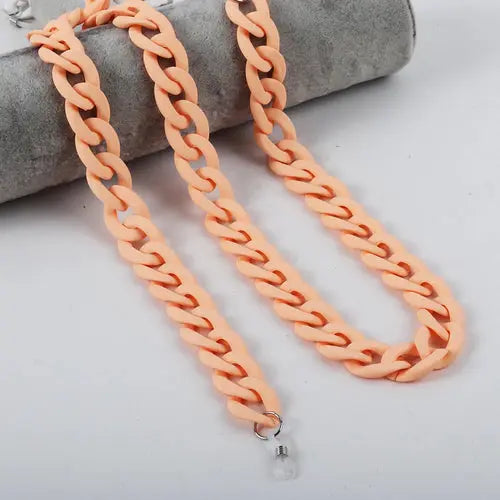 FishSheep Fashion 2022 New Acrylic Sunglasses Chains Lanyard For Women