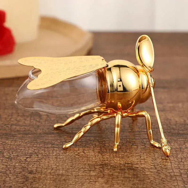 European Classical Style Bee Sugar Cup Atmospheric Golden Sugar Cup AliExpress