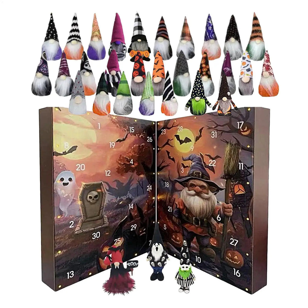 Calendario de cuenta regresiva espeluznante: ¡31 días de golosinas y sorpresas de Halloween!