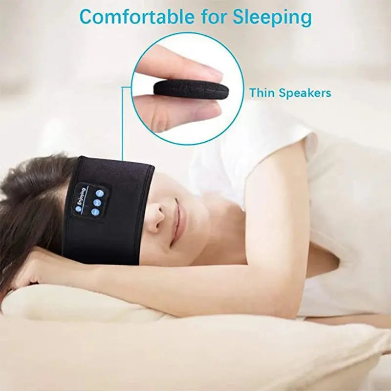 Fone Bluetooth Earphones Sports Sleeping Headband Elastic Wireless AliExpress