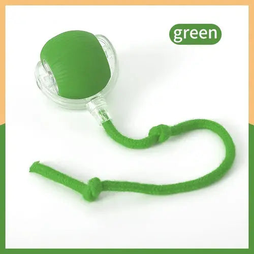 Smart Cat Toys Automatic Rolling Ball Fake Tail Rechargeable Electric