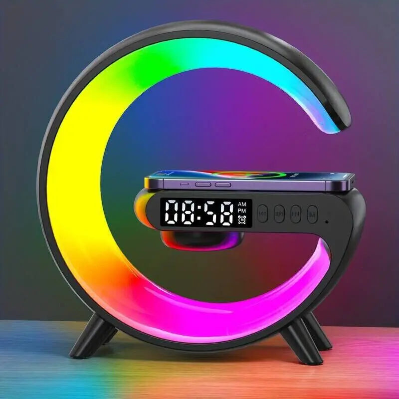 Wireless Charger and Bluetooth Speaker Combo with Fast Charging for Home and Office Use Shop1104166692 Store