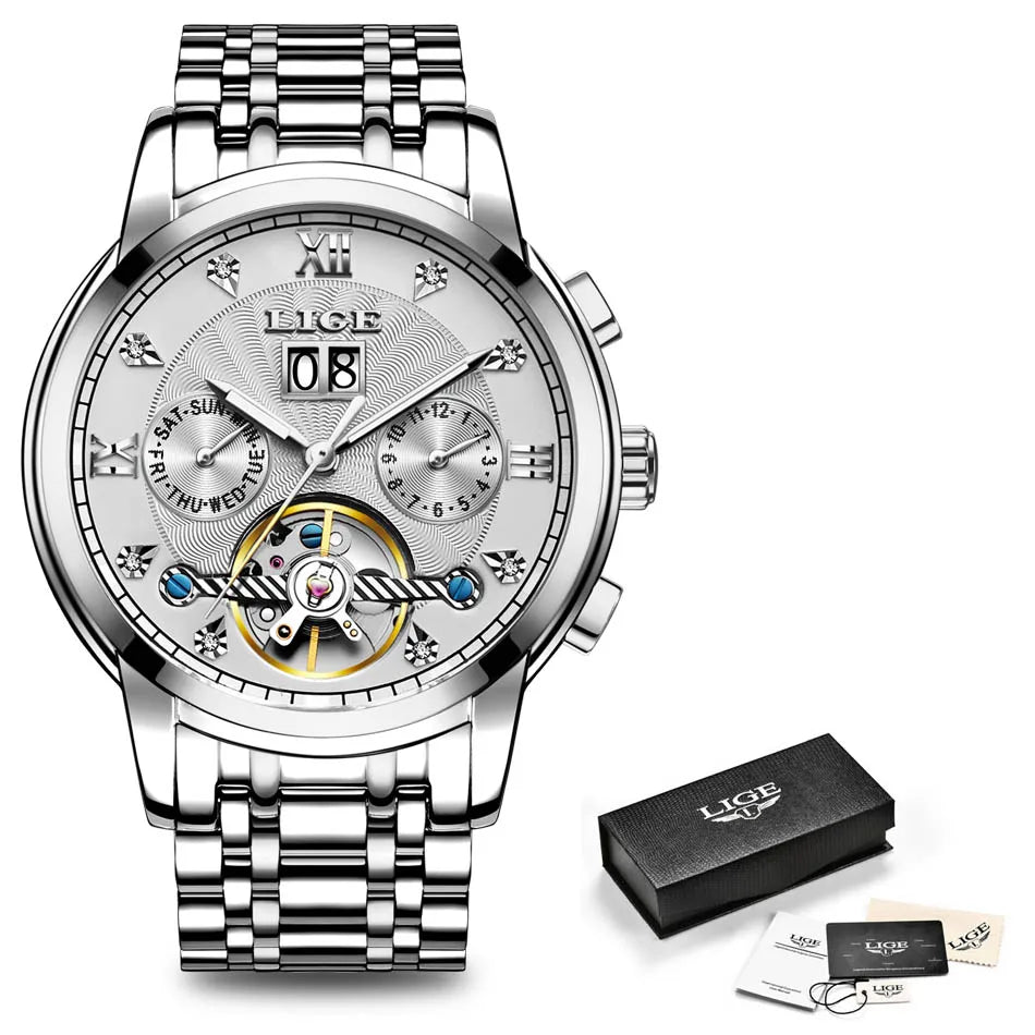 CrystalX Skeleton Men's Mechanical Watch South Bay Evans General Store