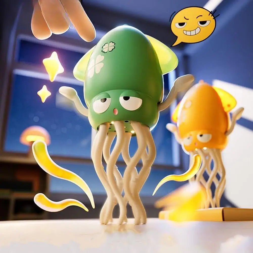 Children's Day Gift Dancing Octopus Toy Induction Auatic Obstacle Avoidance Eight-Armed Fi Str Relief Device