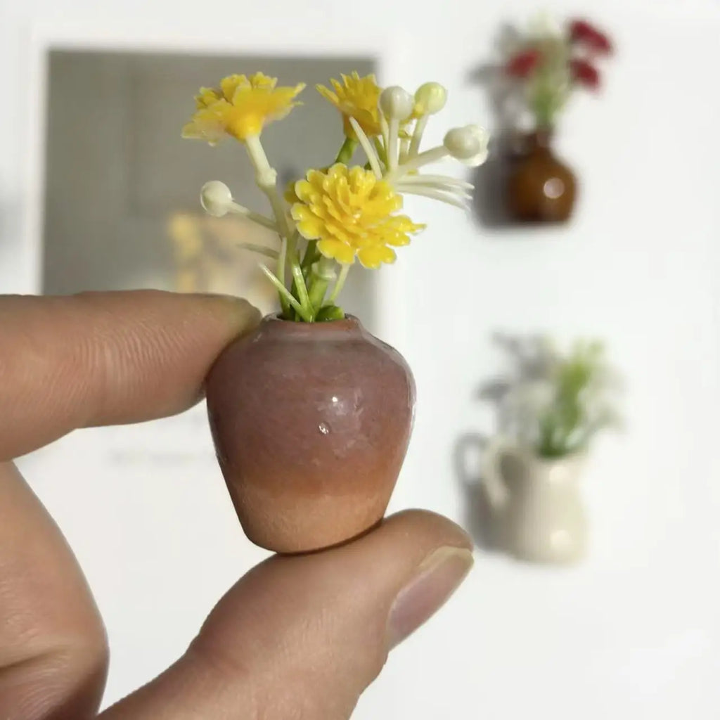 MagniBloom™ Jarrón para refrigerador 🌿 — Plantas pequeñas, gran encanto