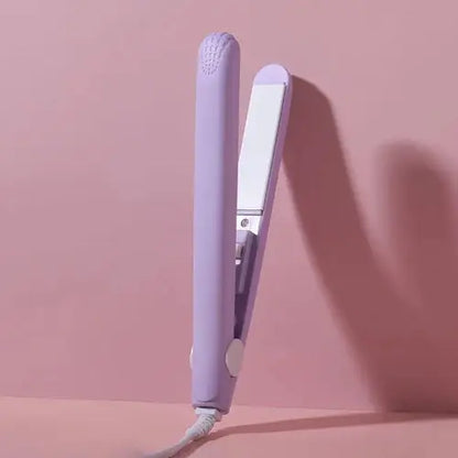 Pink Ceramic Flat Iron Hair Straightener For Smooth Finish Ceramic