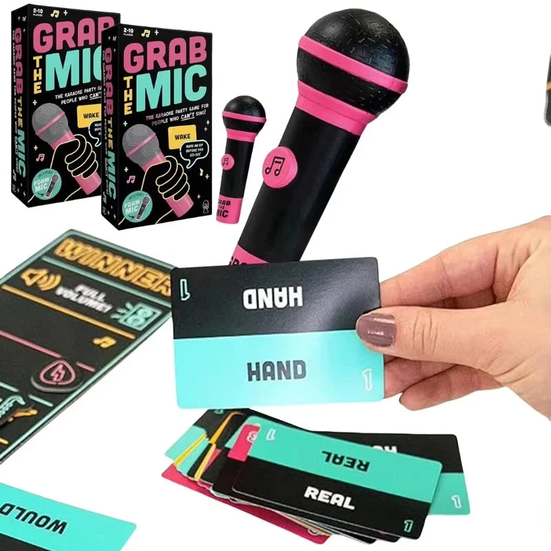 Grab The Mic Challenge – Hilarious Singing Game for Parties!