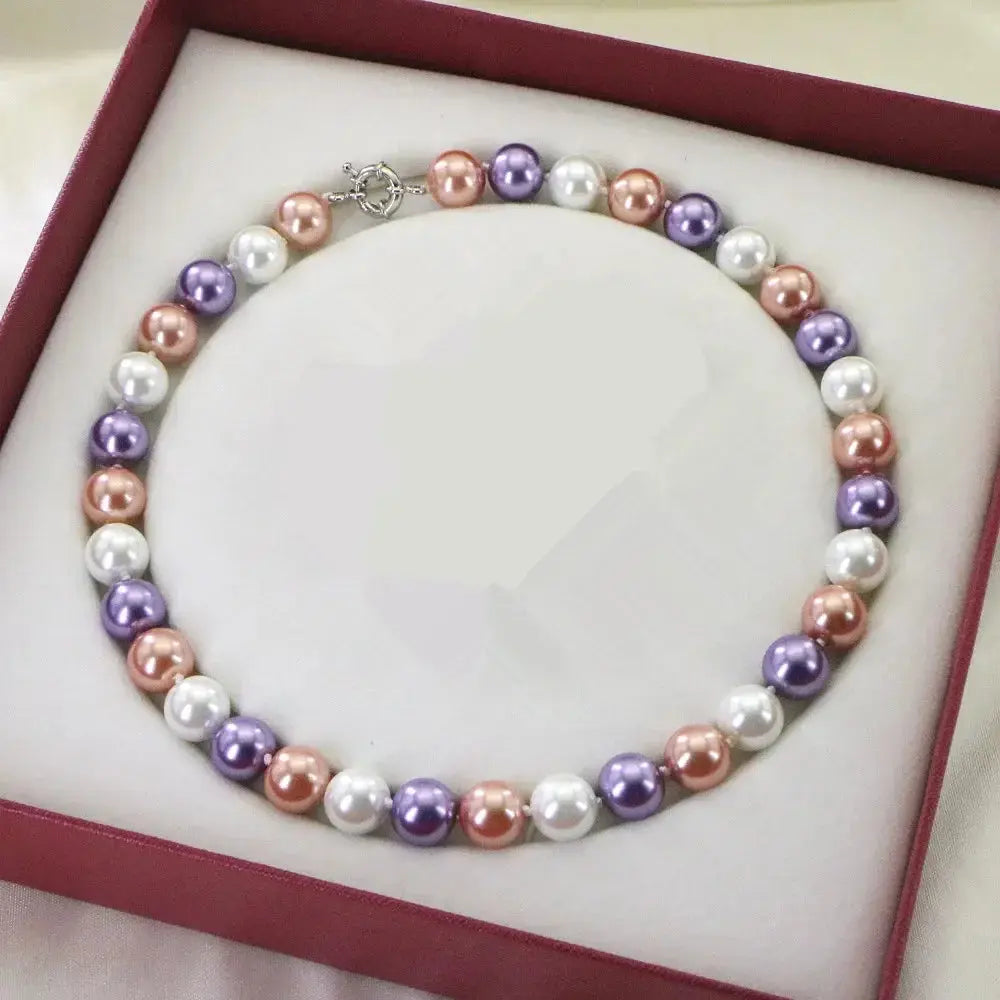 Pink Opal & Jade Necklace South Bay Evans General Store