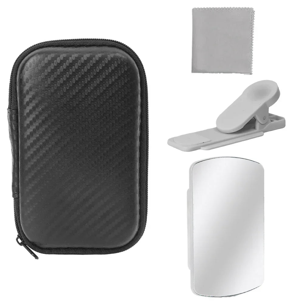 Kit MirrorClip: Reflejo instantáneo para selfis impecables