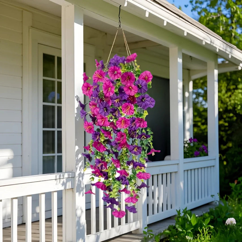 2pcs Artificial Hanging Flowers