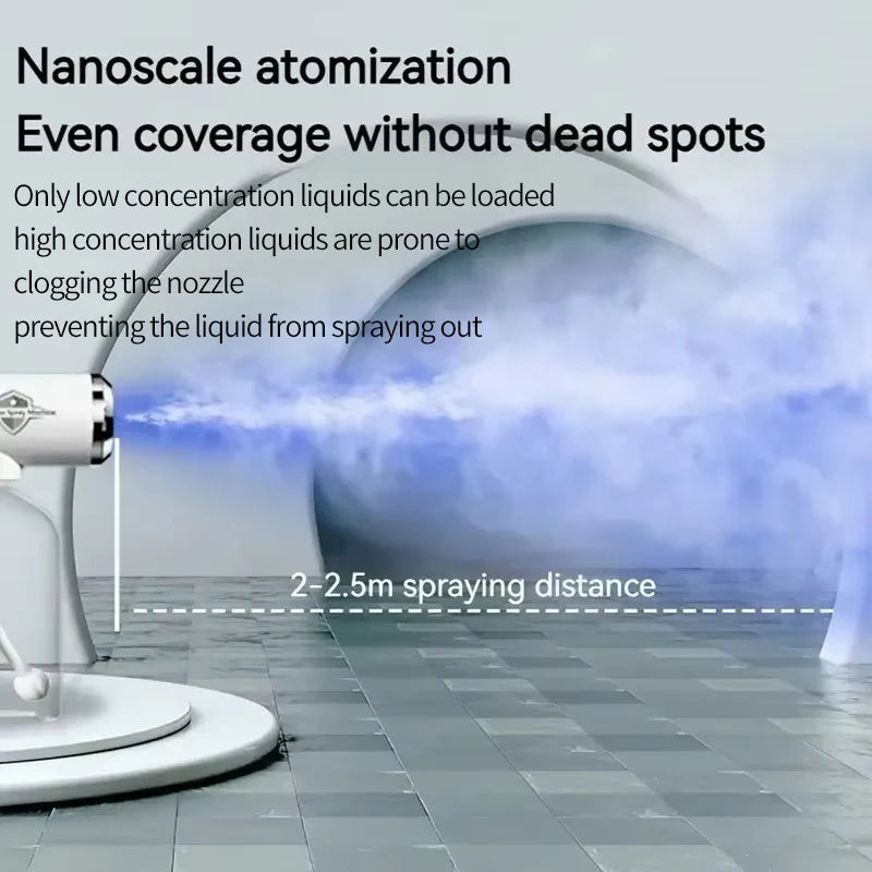 NanoMist™ Disinfection Gun 💨✨ — Fine Spray, Deep Clean Power