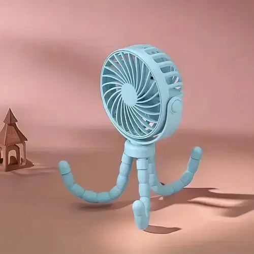  Octopus Multifunctional Mini Fan Portable USB Charging Small Fan Soft