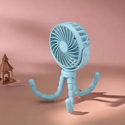  Octopus Multifunctional Mini Fan Portable USB Charging Small Fan Soft
