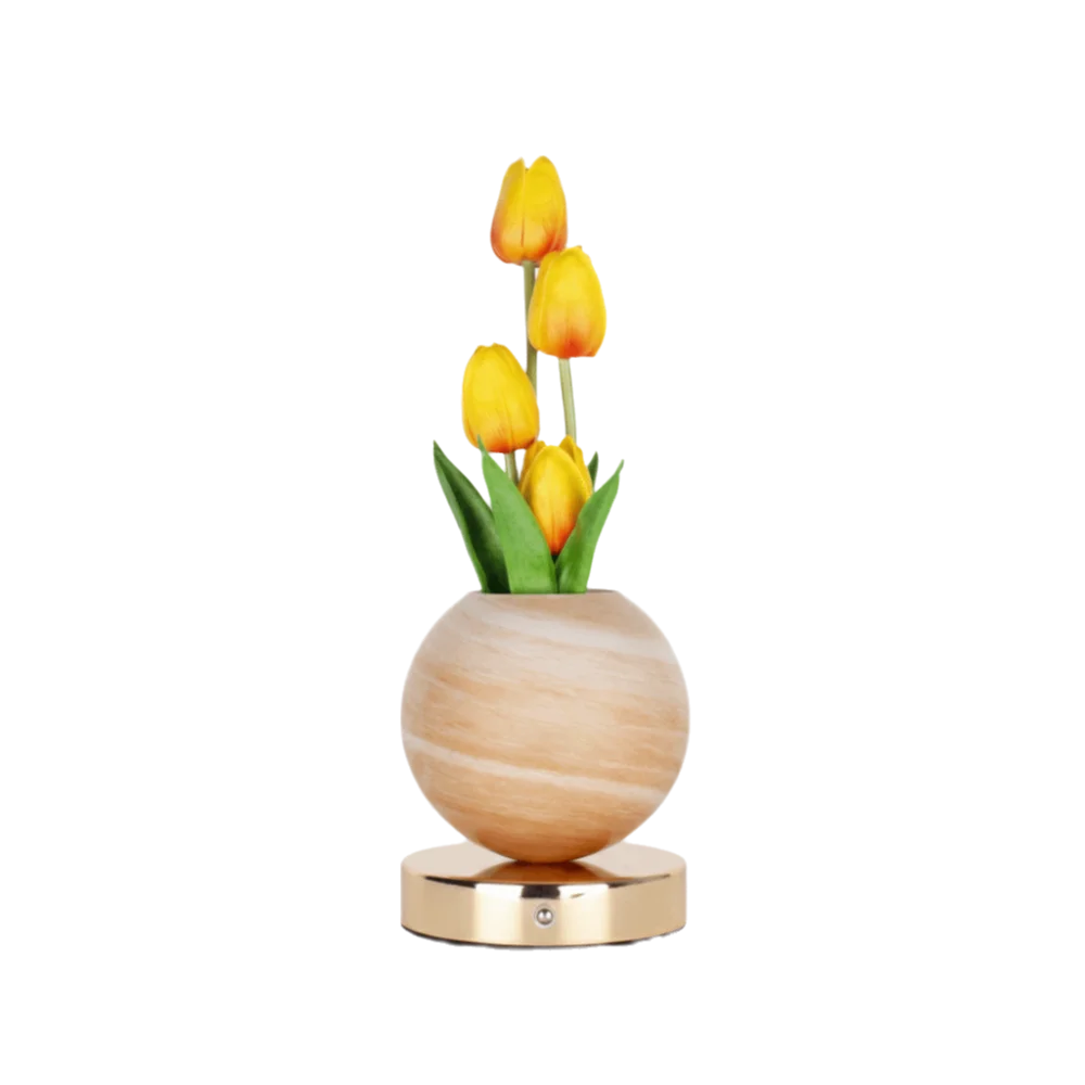 TulipGlow™ Table Lamp 🌷✨ — Touch-Controlled Floral Elegance