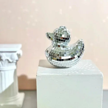 Disco Duck Bedroom Decoration Handmade Mirror Disco Ball Duck Shape AliExpress