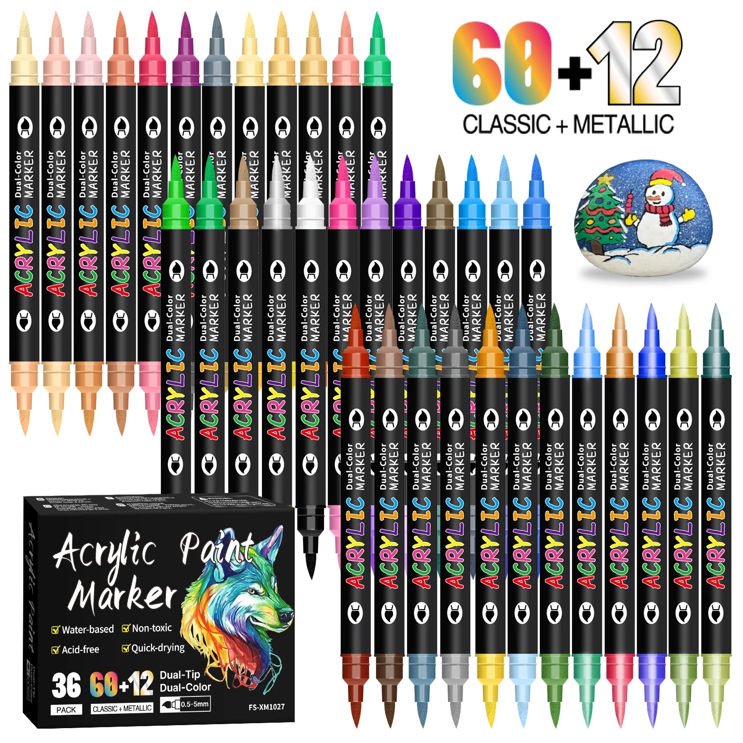 Artist’s Dream Pens – Fine & Broad Tips for Versatile Creations!