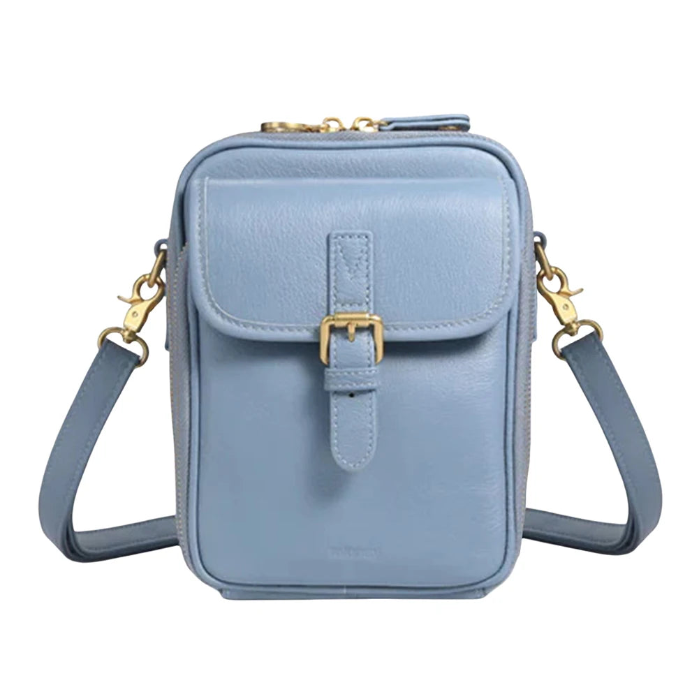 EverydayElite™ Crossbody Bag 🤎 — Timeless Leather, Smart Storage