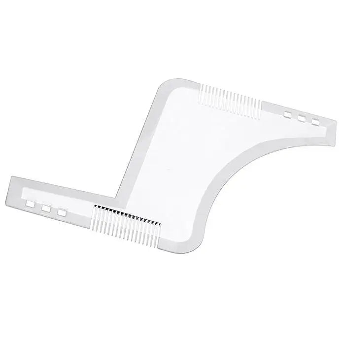 New 2025 Fashion Men Beard Shaping Styling Template Comb Men's Beards Combs Beauty Tool for Hair Beard Trim Templatesival