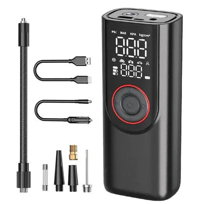 Wireless Tire Inflator Pump 6000mAh Electric Portable Car Air