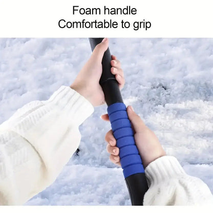 Portable Car Truck Snow Brush with Ice Sceaper Paint Protective Snow