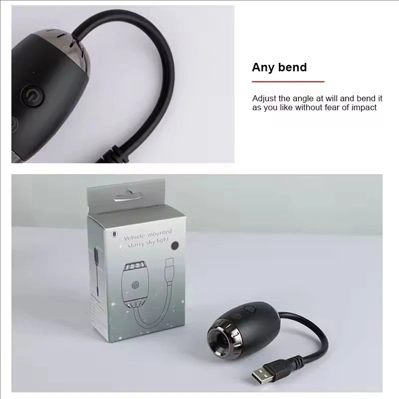 AuraBeam™ USB Ambient Projector 🌈 — Plug & Glow Atmosphere