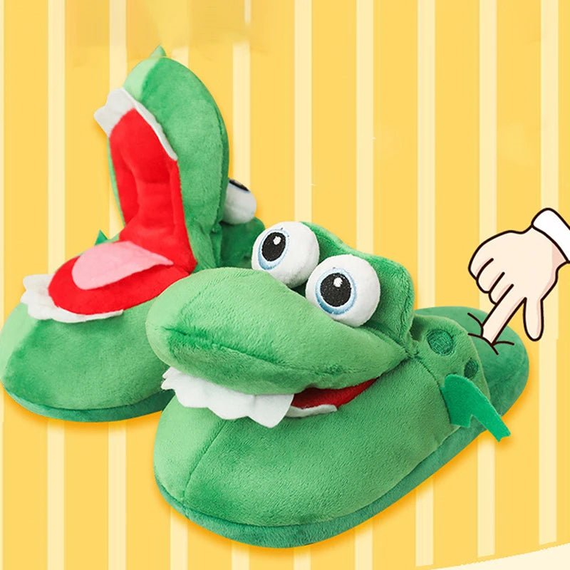 CrocCozy™ Slippers: Warm, Funny Comfort for All Ages 🐊