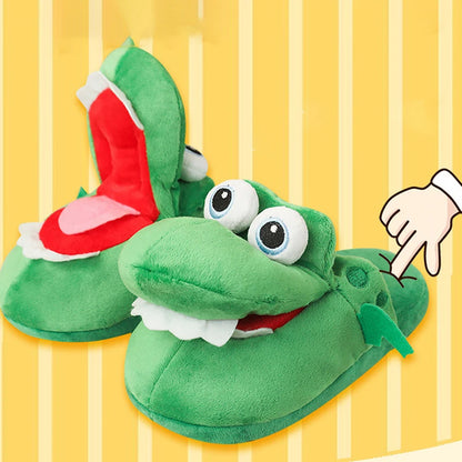 CrocCozy™ Slippers: Warm, Funny Comfort for All Ages 🐊