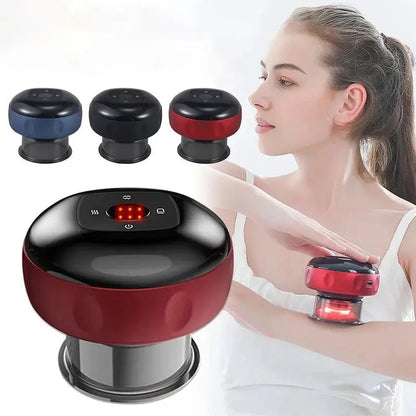 Body Scraping Massage Smart Electric Vacuum Cupping Heating Suction AliExpress